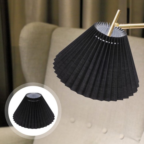 Black fabric lamp - lamp, shade