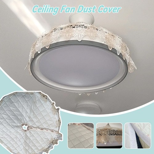 Ceiling fan lamp dust - lamp, cover