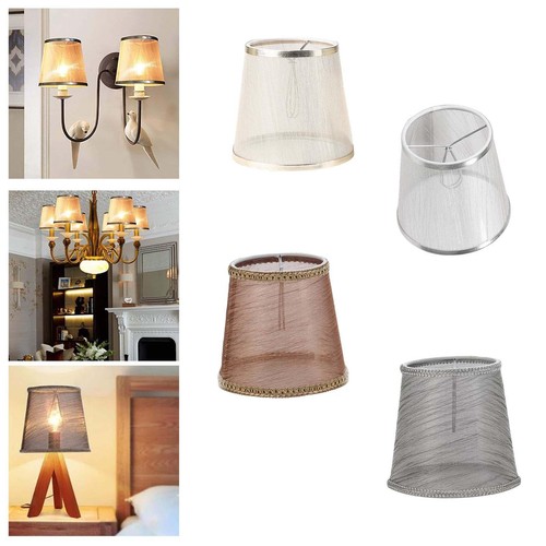 Net yarn lampshade table lamp - net,